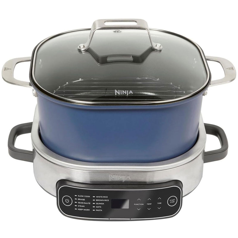 Ninja 8 In 1 Foodi Everyday Cooker Pro, Midnight Blue, Certified Refurbished