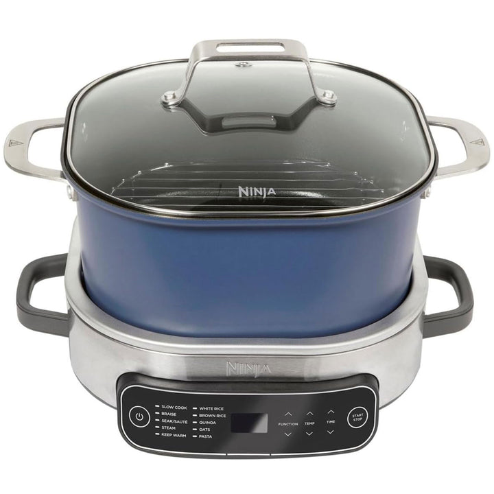 Ninja 8 In 1 Foodi Everyday Cooker Pro, Midnight Blue, (For Parts)