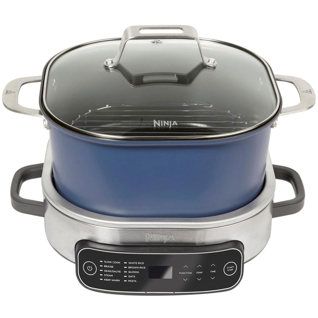 Ninja 8 In 1 Foodi Everyday Cooker Pro, Midnight Blue, (Open Box) - VMInnovations