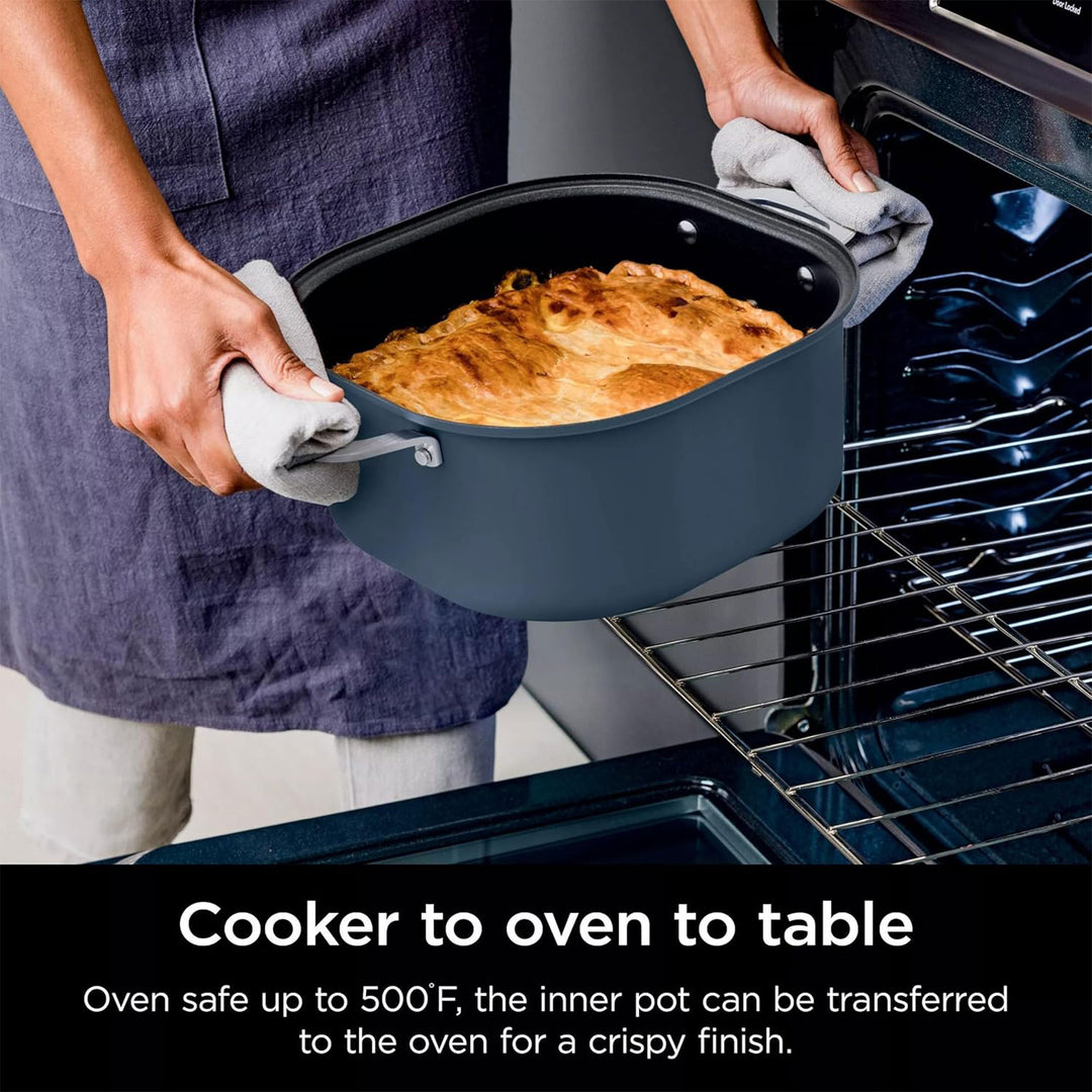 Ninja 8 In 1 Foodi Everyday Cooker Pro, Midnight Blue, (Open Box)