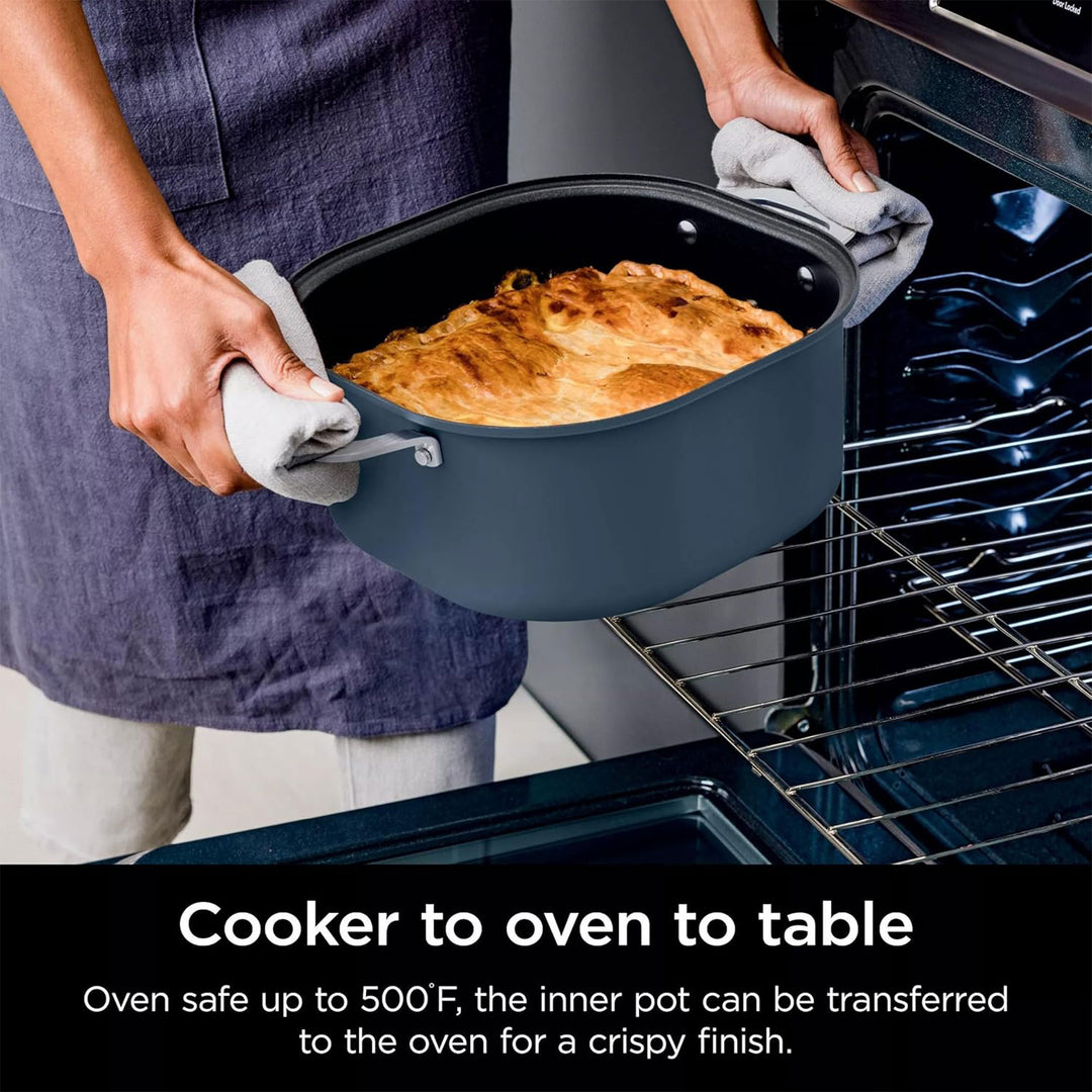 Ninja 8 In 1 Foodi Everyday Cooker Pro, Midnight Blue, (Open Box) - VMInnovations