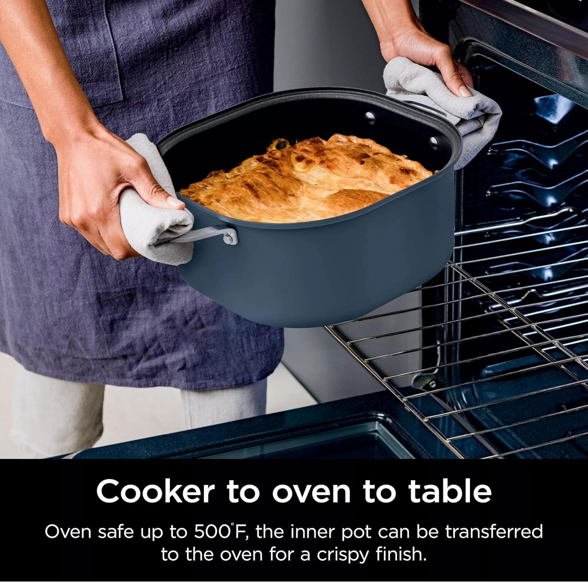 Ninja 8 In 1 Foodi Everyday Possible Cooker Pro, Black, (Used) - VMInnovations