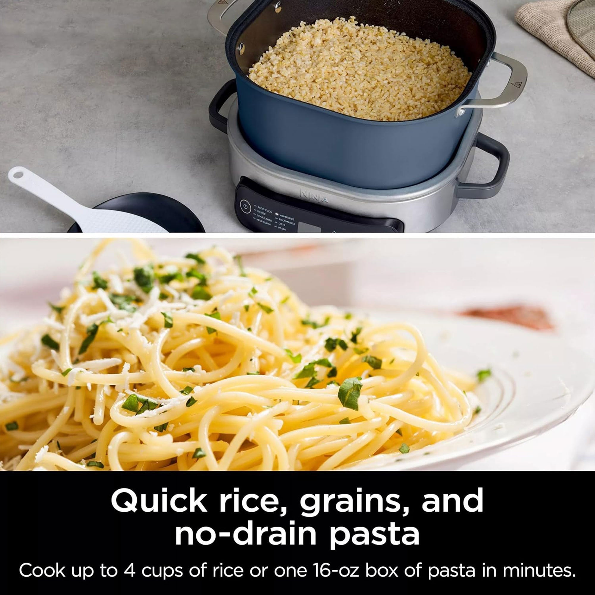 Ninja 8 In 1 Foodi Everyday Possible Cooker Pro, Merlot, (Used) - VMInnovations
