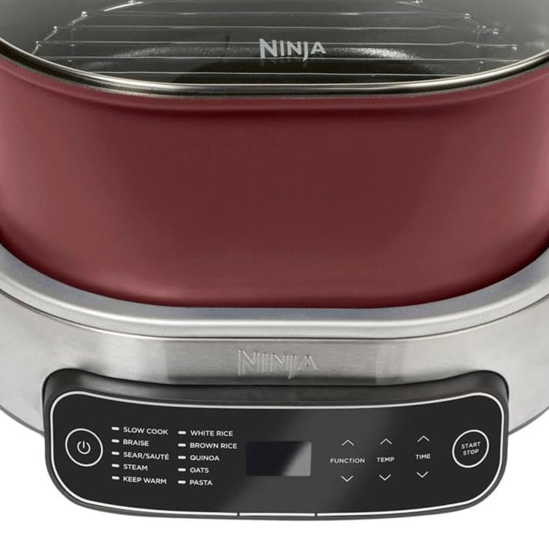 Ninja 8 In 1 Foodi Everyday Possible Cooker Pro, Merlot, Refurbished (For Parts)