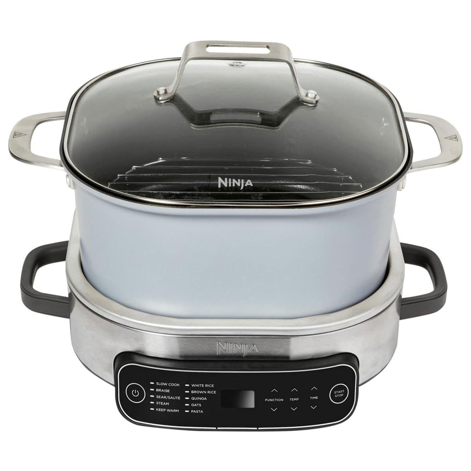 Ninja 8 In 1 Foodi Everyday Cooker Pro, Stone Purple, Certified Refurbished - VMInnovations