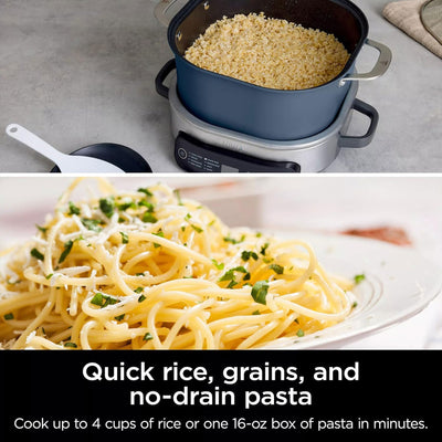 Ninja 8 In 1 Foodi Everyday Cooker Pro, Vanilla Bean,  (Used) - VMInnovations