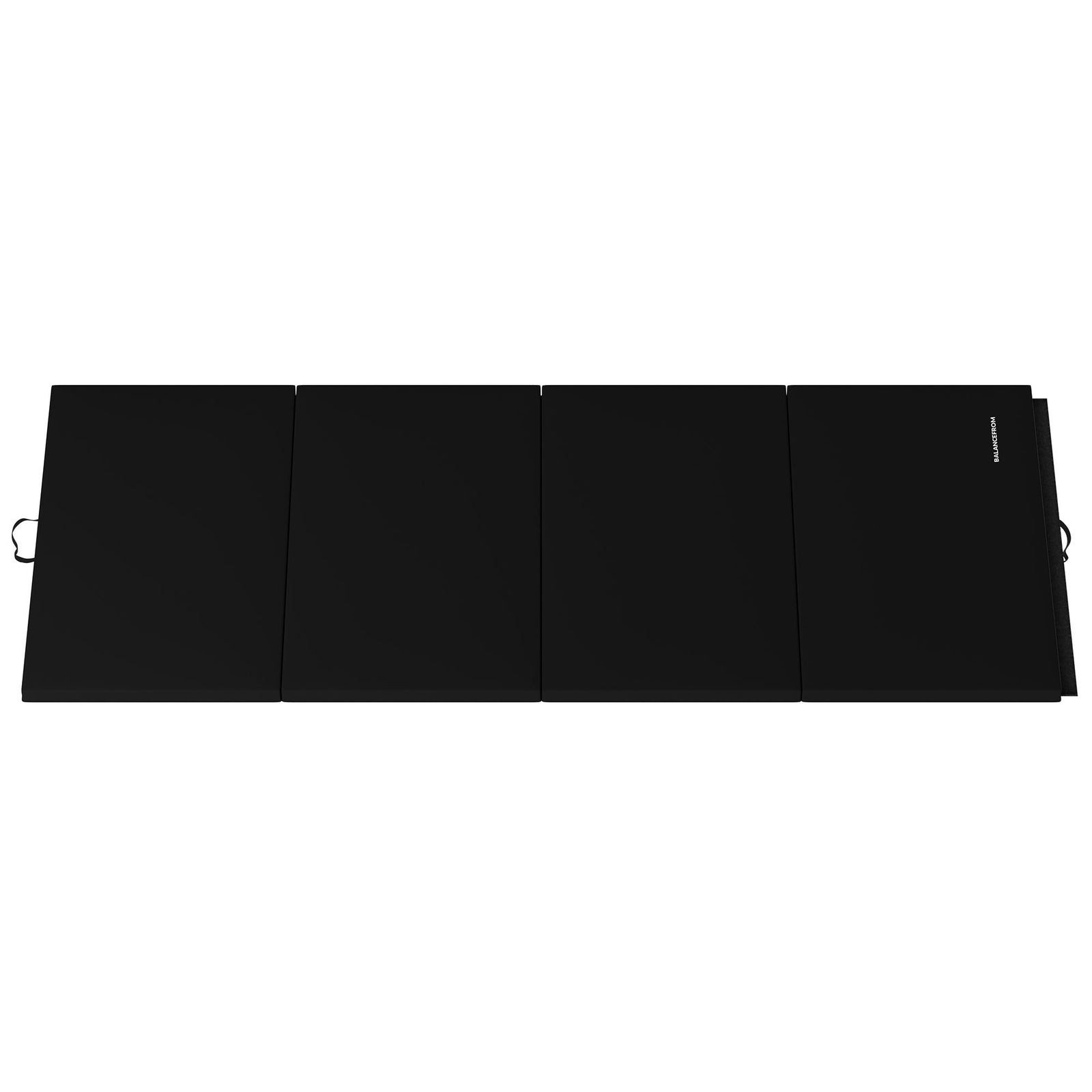 BalanceFrom Fitness All Purpose Mat with 8 Ft Balance Beam Gymnastic Set, Black - VMInnovations