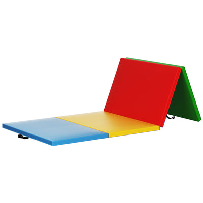 BalanceFrom Fitness All Purpose Mat with 8 Ft Balance Beam Gymnastic Set, Multi - VMInnovations