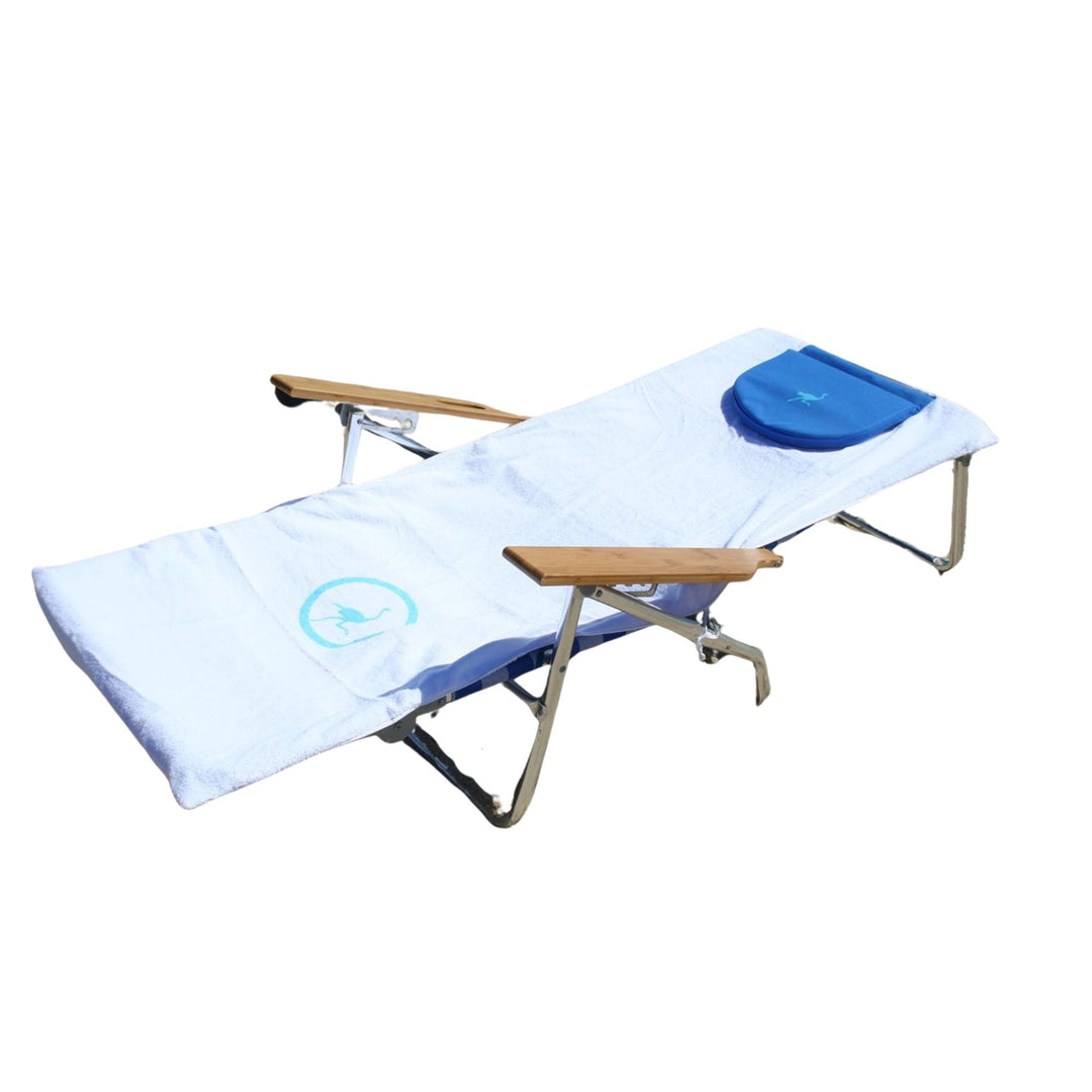 Ostrich Fitted Beach Towel designed to fit on Ostrich 3n1 Beach Chairs(Open Box)