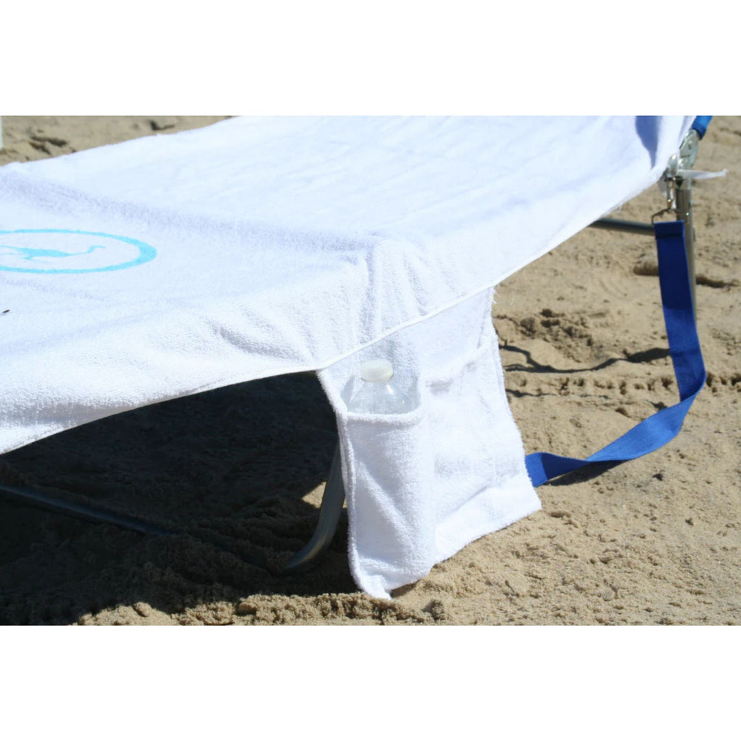 Ostrich Custom Fitted Beach Towel designed to fit on Ostrich 3n1 Beach Chairs