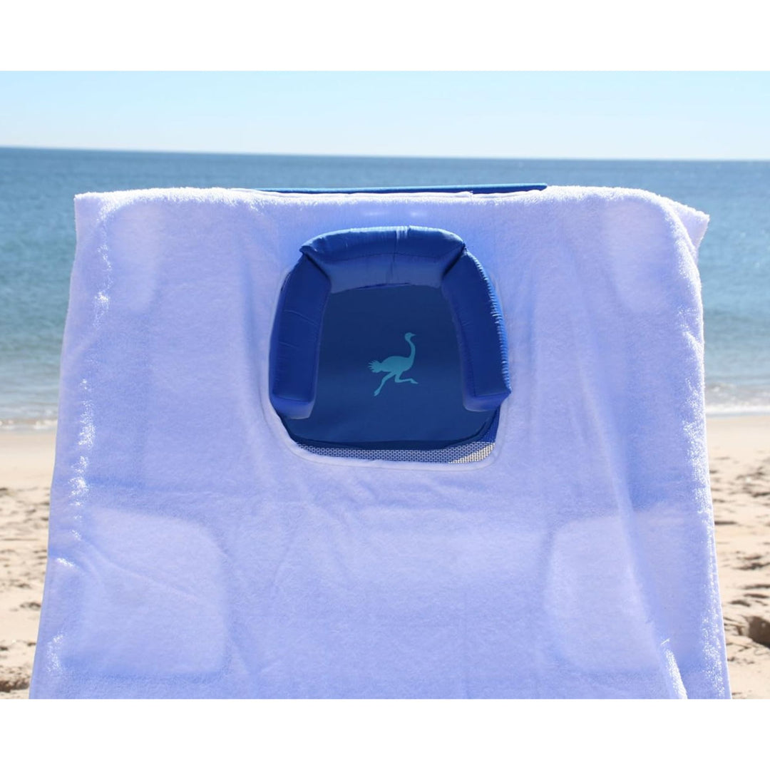 Ostrich Fitted Beach Towel designed to fit on Ostrich 3n1 Beach Chairs(Open Box)