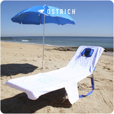 Ostrich Custom Fitted Beach Towel designed for Ostrich 3n1 Beach Chair(Open Box)