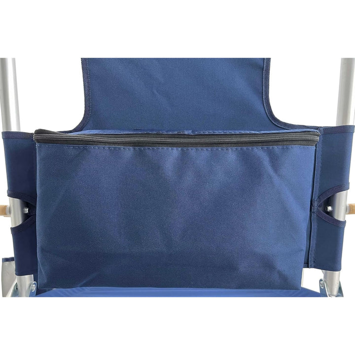 Deltess Ostrich 3 In 1 Portable Reclining Lounger, Navy Blue (Open Box)