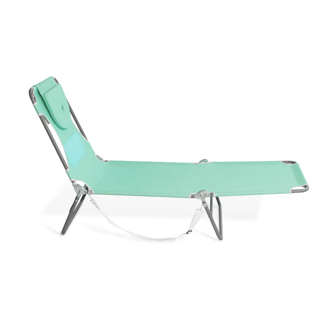 Ostrich Comfort Lounger, Foldable Beach Camping Pool Tanning Chair (Open Box)