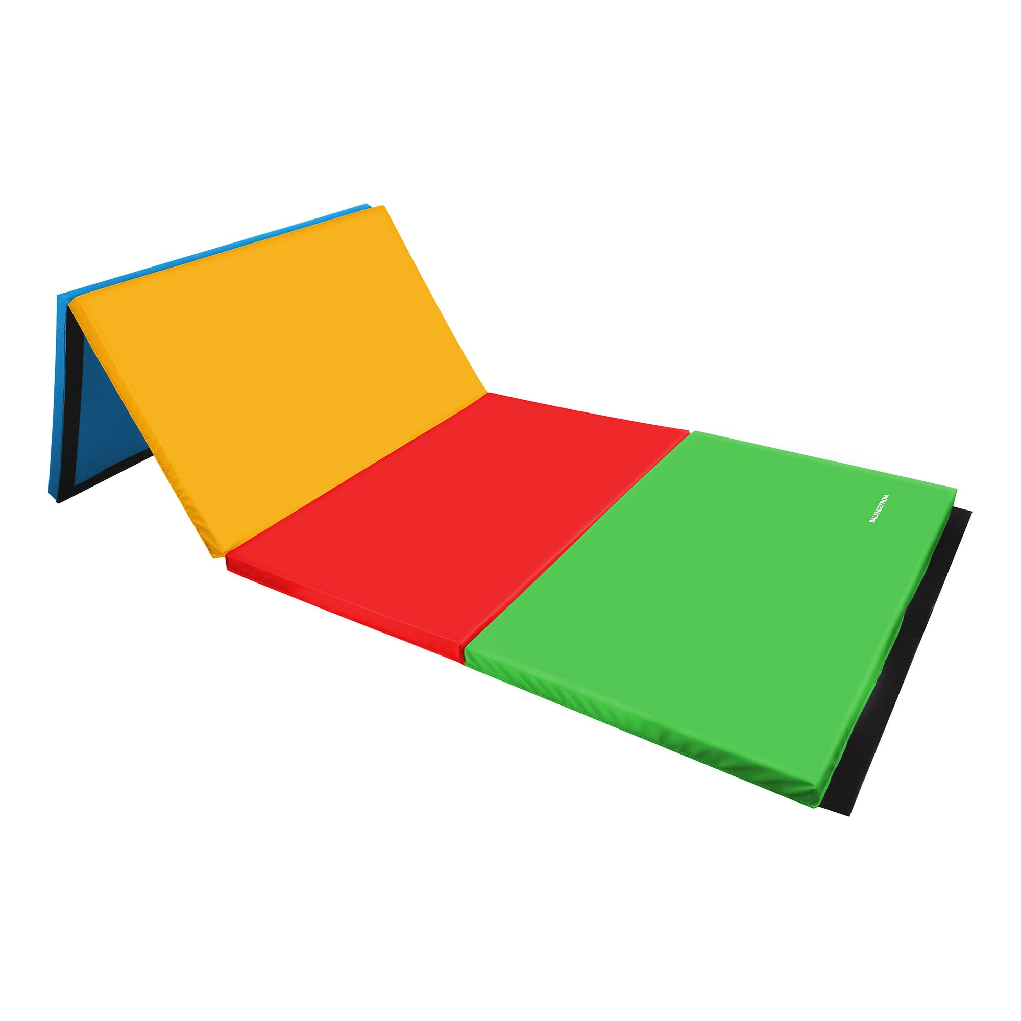 BalanceFrom Fitness All Purpose Mat with 8 Ft Balance Beam Gymnastic Set, Multi
