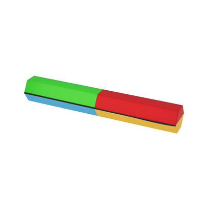 BalanceFrom Fitness All Purpose Mat with 8 Ft Balance Beam Gymnastic Set, Multi