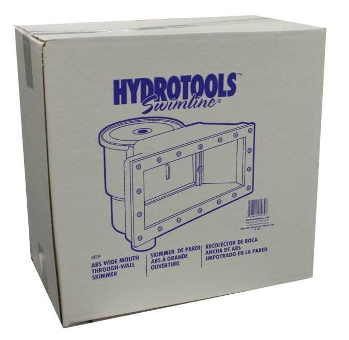 Hydro Tools ABS Wide Mouth Through Wall Above Pool Skimmer Kit (Open Box)