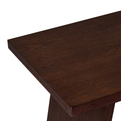 Maven Lane Marcella Wood Coffee Table, Contemporary Accent Table, Aged Brown (Open Box)
