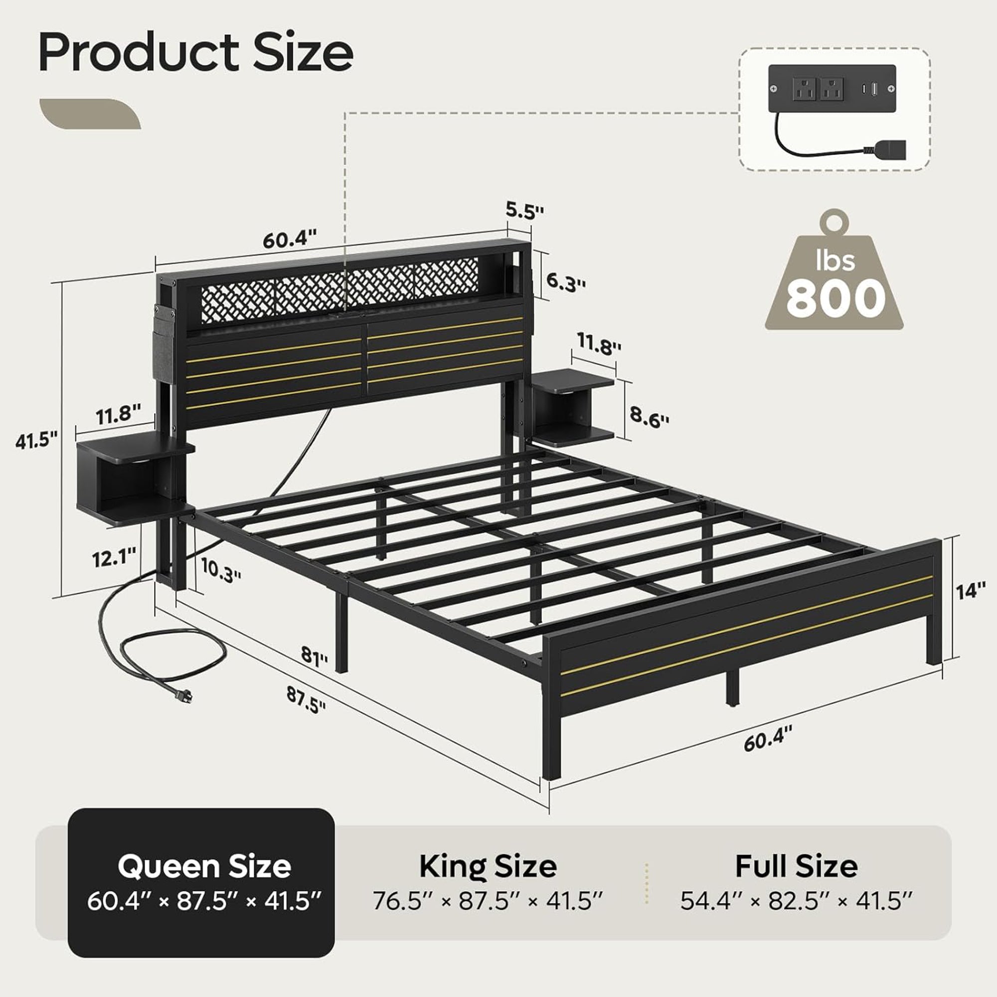 Bestier B700793B-WDGR (Open Box) - VMInnovations