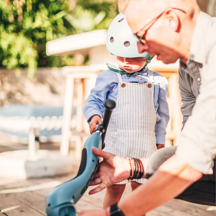 Scoot & Ride 2-in-1 Ride-On & Stand Kids Scooter, Ages 1-5, Steel (Open Box) - VMInnovations