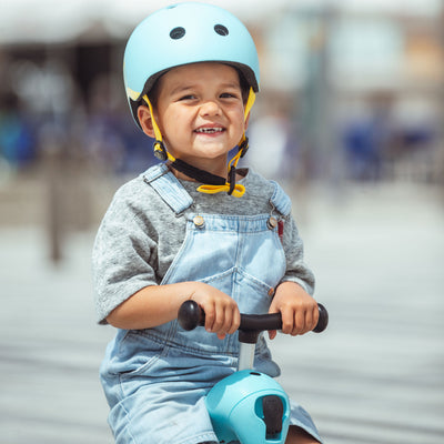 Scoot & Ride 2-in-1 Ride-On & Stand Scooter, Ages 1-5, Blueberry (Open Box) - VMInnovations