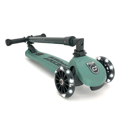 Scoot & Ride Stand-up Push Scooter for Children Ages 3-6, Forest (Open Box) - VMInnovations