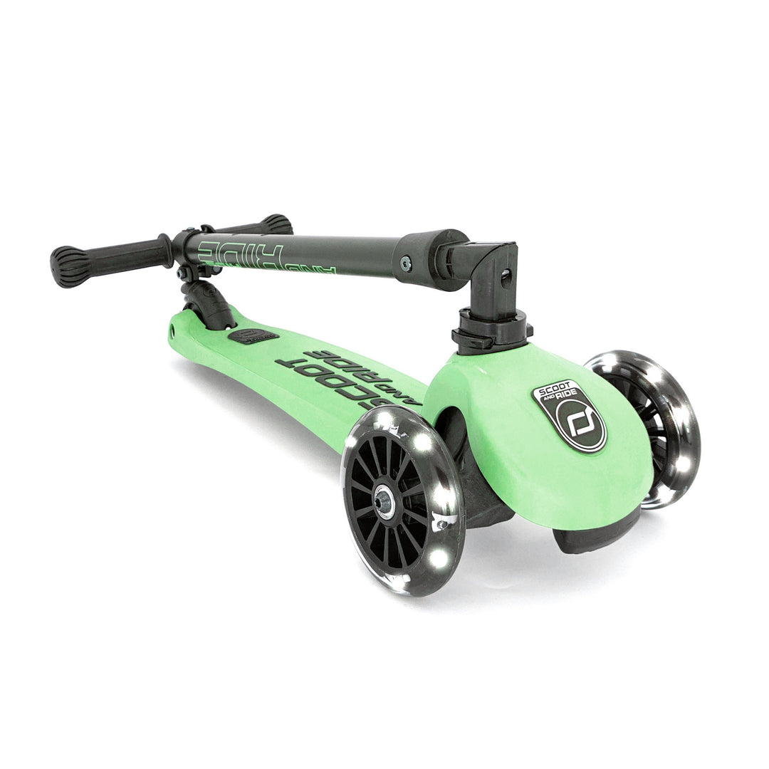 Scoot & Ride Stand-up Push Scooter for Children Ages 3-6, Highwaykick 3, Kiwi