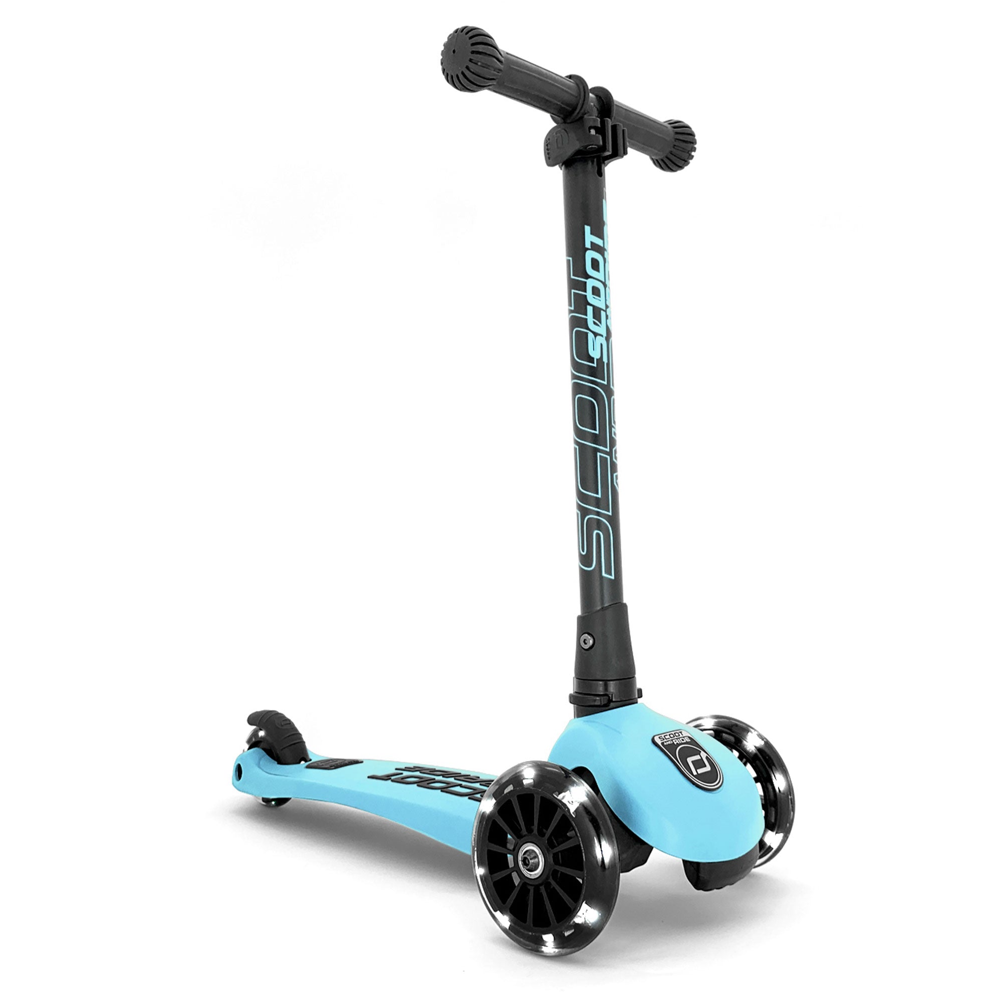 Scoot & Ride Stand-up Push Scooter for Children 3-6, Highwaykick 3, Blueberry - VMInnovations
