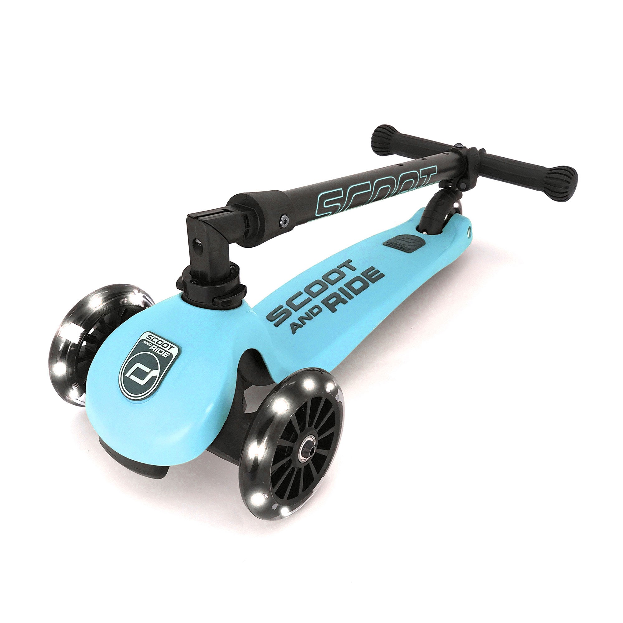 Scoot & Ride Stand-up Push Scooter for Children 3-6, Highwaykick 3, Blueberry - VMInnovations