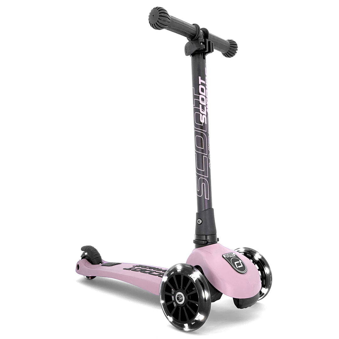 Scoot & Ride Stand-up Push Scooter for Children Ages 3-6, Rose (Open Box) - VMInnovations