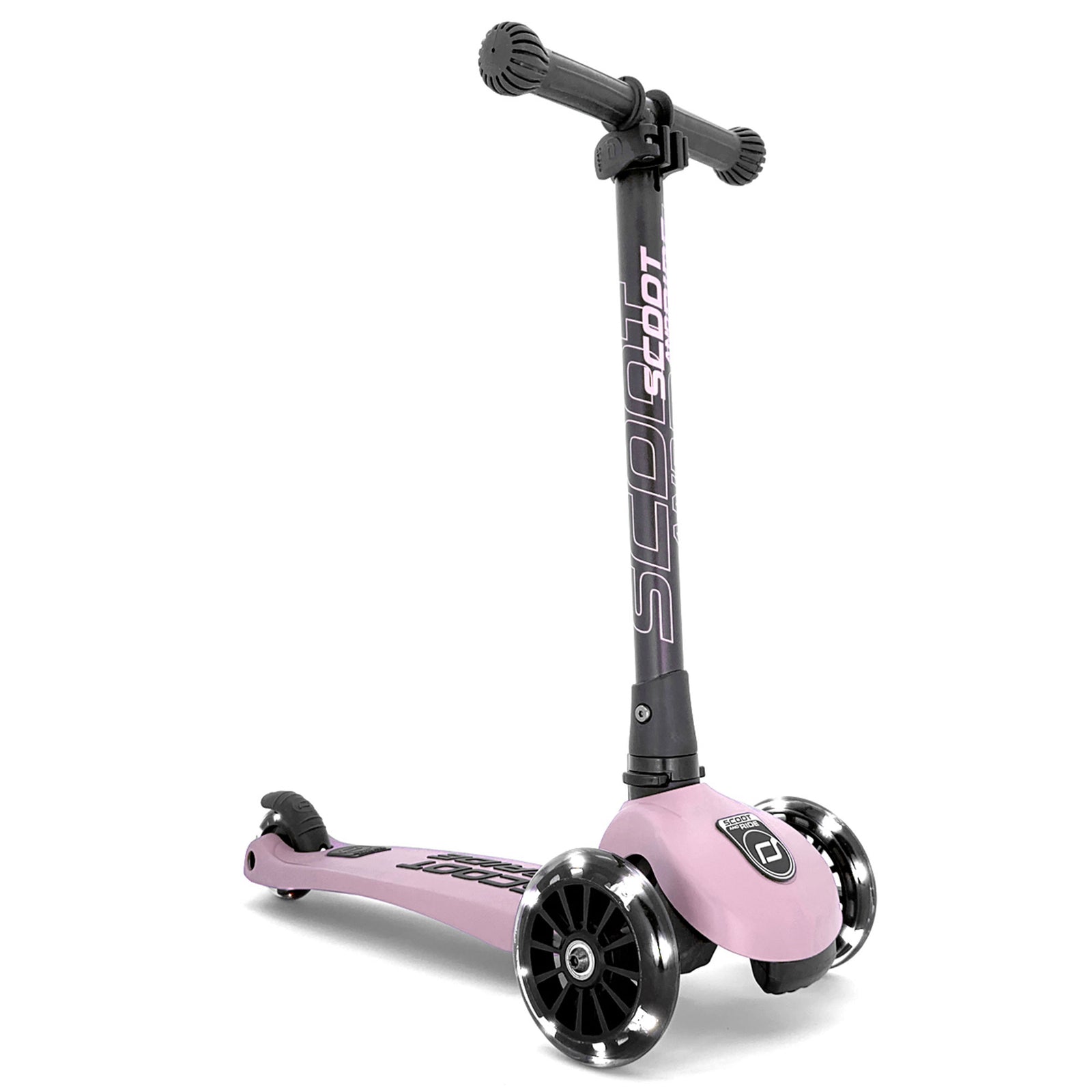 Scoot & Ride Stand-up Push Scooter for Children Ages 3-6, Rose (Open Box) - VMInnovations