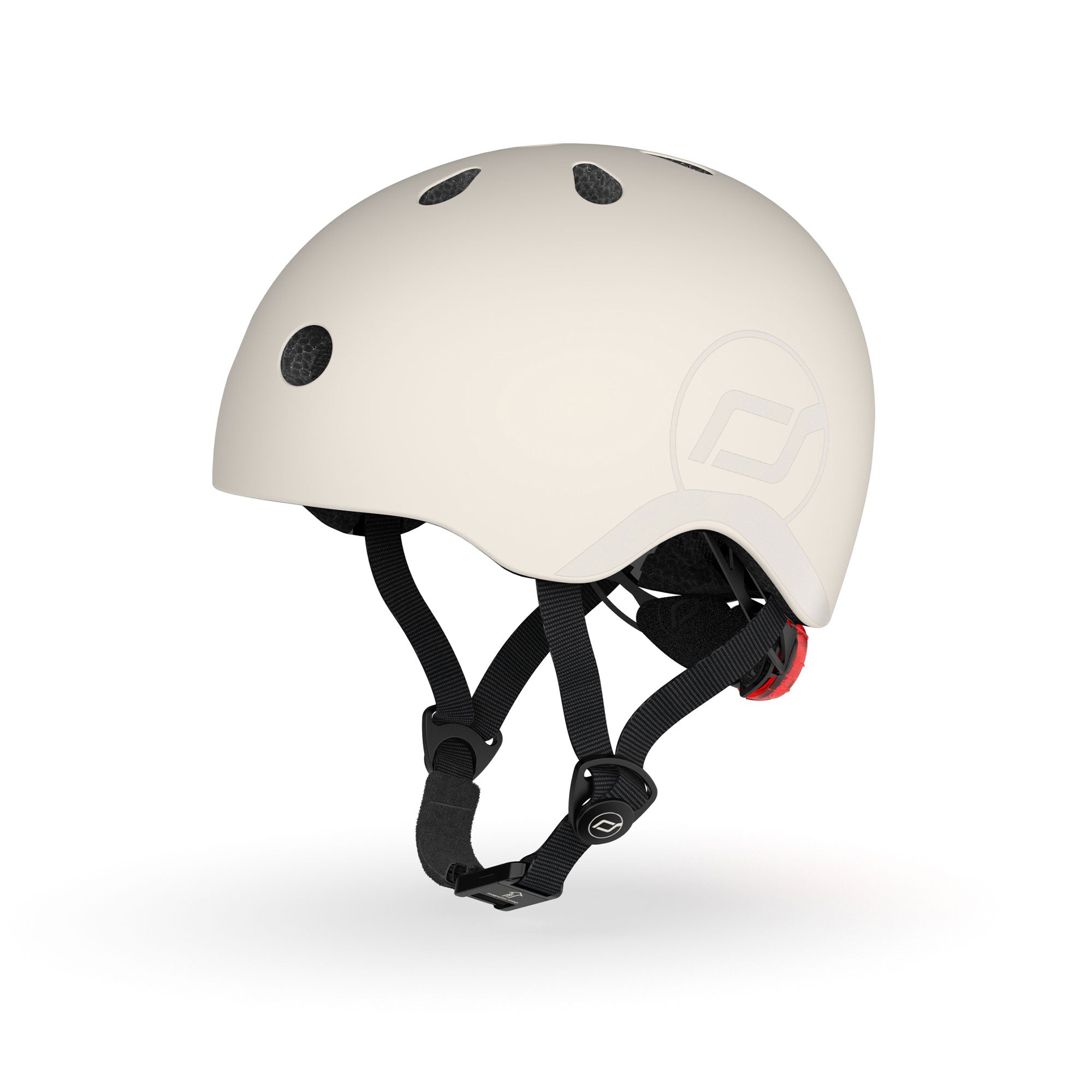 Scoot & Ride Toddler Kids Bike and Scooter Helmet with LED Light, S-M, Ash - VMInnovations