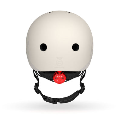 Scoot & Ride Toddler Kids Bike and Scooter Helmet with LED Light, S-M, Ash - VMInnovations