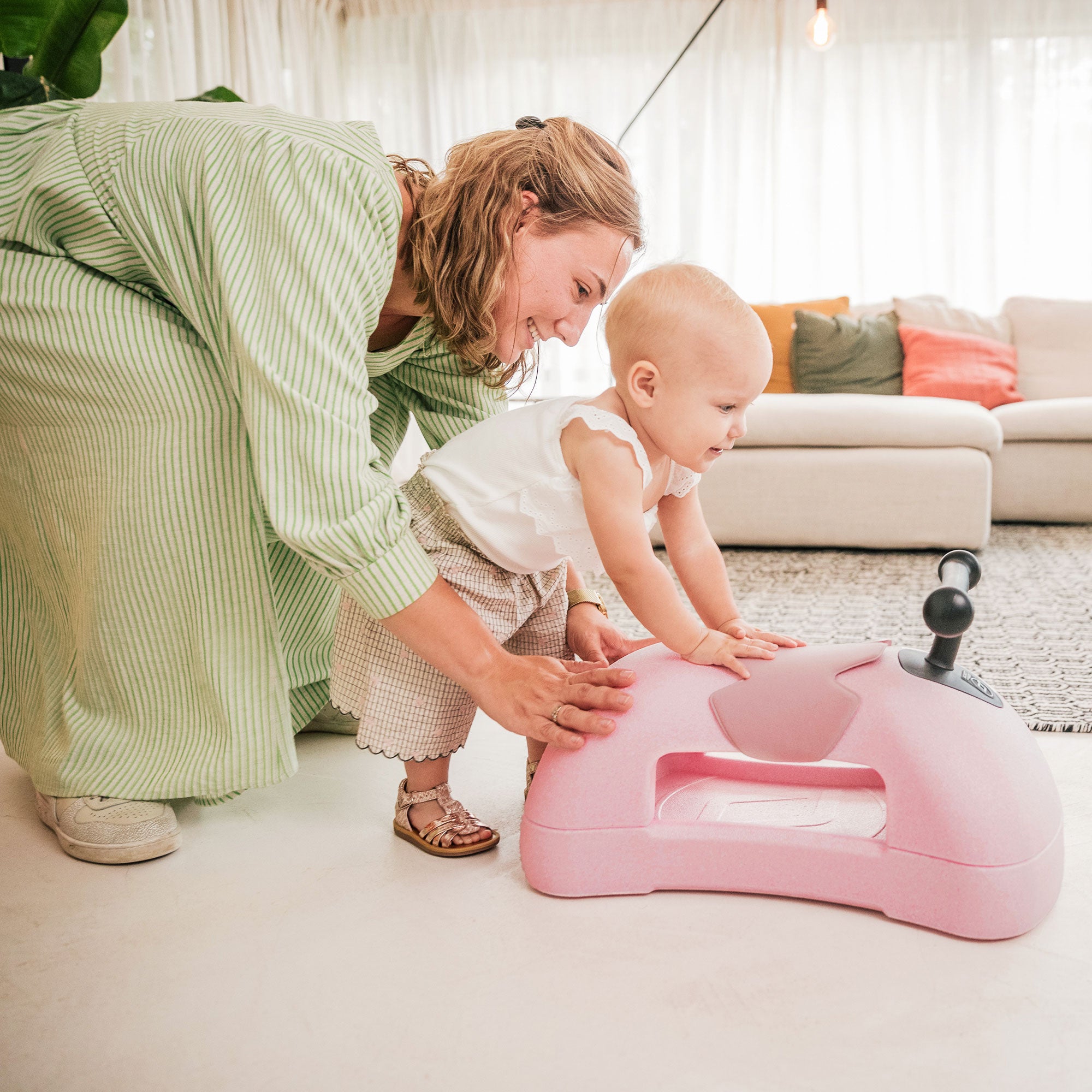 Scoot & Ride 3 in 1 Baby Walker, Ride On, & Scoot Board w/Storage, (Open Box) - VMInnovations