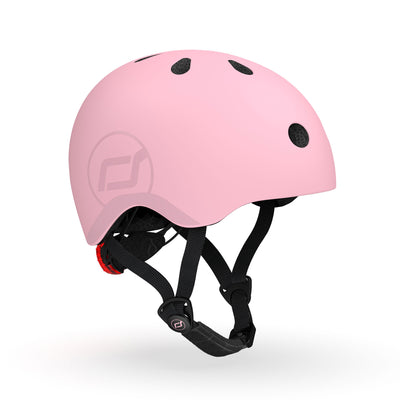 Scoot & Ride Toddler Kids Bike & Scooter Helmet w/LED Light, S-M, Rose(Open Box) - VMInnovations