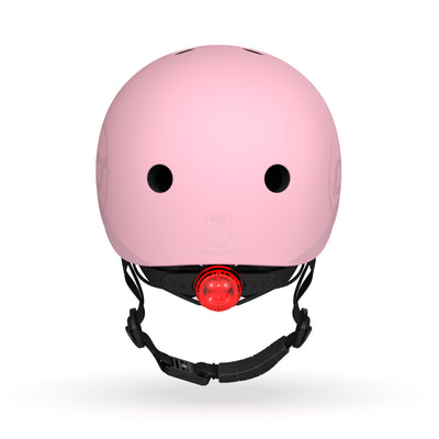 Scoot & Ride Toddler Kids Bike & Scooter Helmet w/LED Light, S-M, Rose(Open Box) - VMInnovations