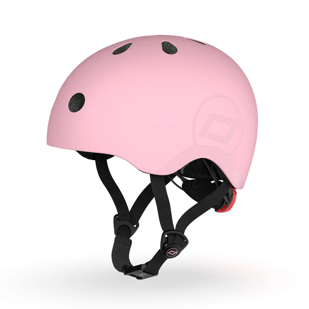 Scoot & Ride Toddler Kids Bike & Scooter Helmet with LED Light, S-M, Rose (Used) - VMInnovations
