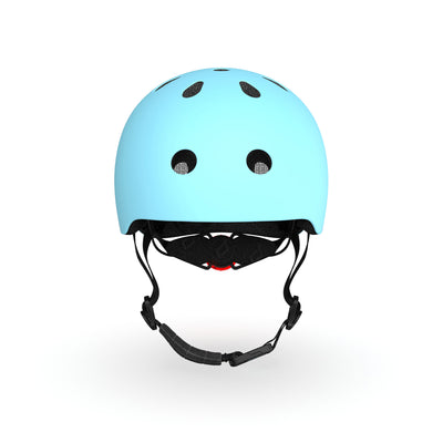 Scoot & Ride Toddler Bike & Scooter Helmet w/LED Light, S-M, Blueberry(Open Box) - VMInnovations