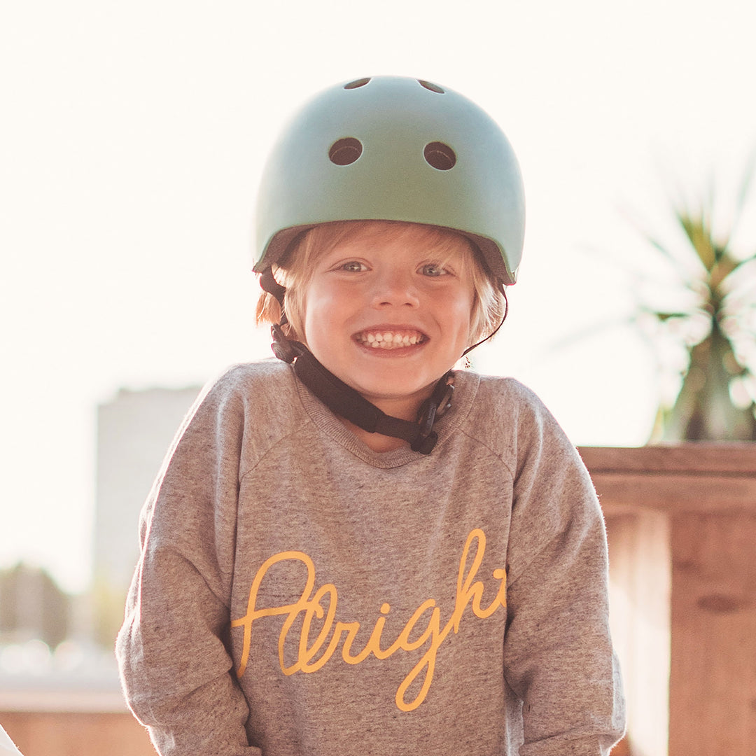 Scoot & Ride Kids Bike & Scooter Helmet w/LED Light, S-M, Forest(Open Box) - VMInnovations
