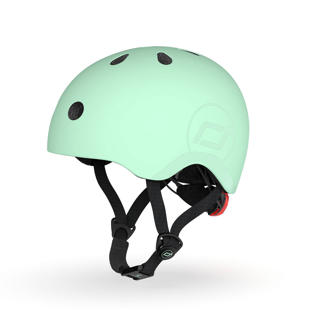 Scoot & Ride Toddler Kids Bike and Scooter Helmet with LED Light, S-M, Kiwi - VMInnovations