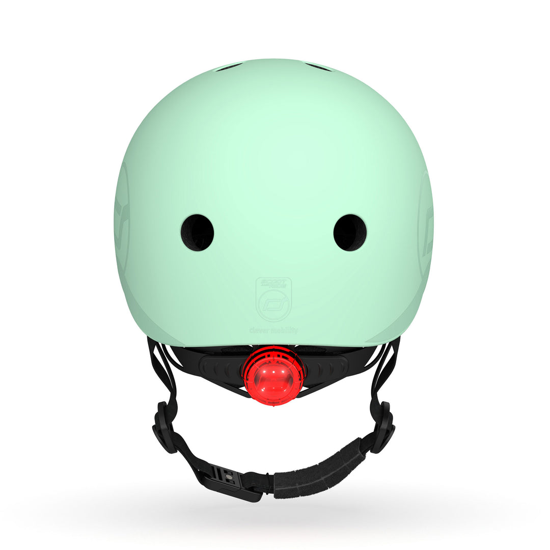 Scoot & Ride Toddler Kids Bike and Scooter Helmet with LED Light, S-M, Kiwi - VMInnovations