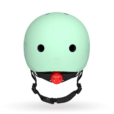 Scoot & Ride Toddler Kids Bike and Scooter Helmet with LED Light, S-M, Kiwi - VMInnovations