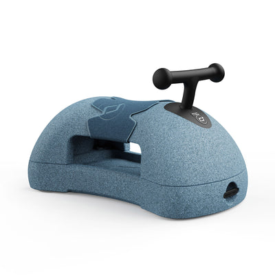 Scoot & Ride My First 3 in 1 Baby Walker, Ride On & Scoot Board w/Storage, Steel - VMInnovations