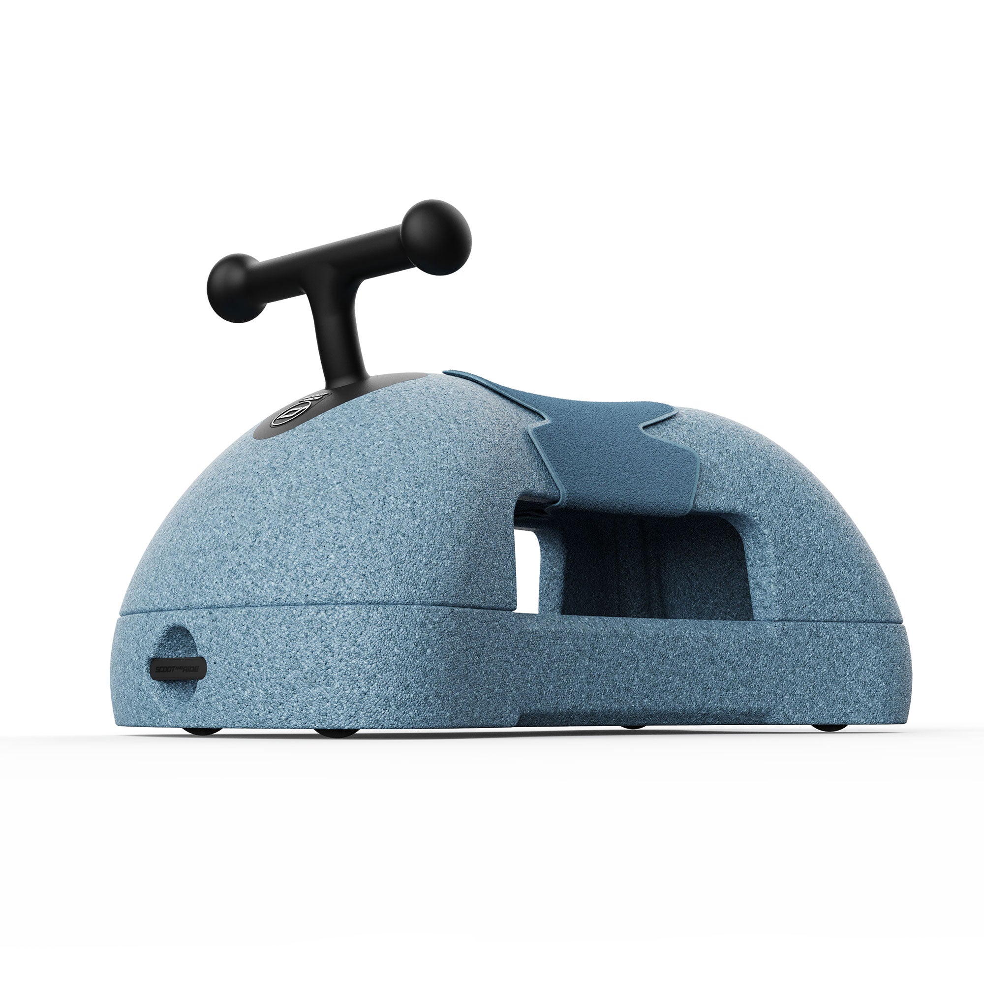 Scoot & Ride My First 3 in 1 Baby Walker, Ride On & Scoot Board w/Storage, Steel - VMInnovations