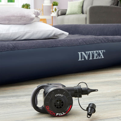 INTEX 120V Quick-Fill AC, Rechargeable Battery & DC Power Air Pump (Open Box)