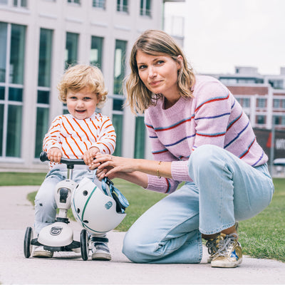 Scoot & Ride 2-in-1 Ride-On & Stand Scooter, Ages 1-5, Highwaykick 1(Open Box)