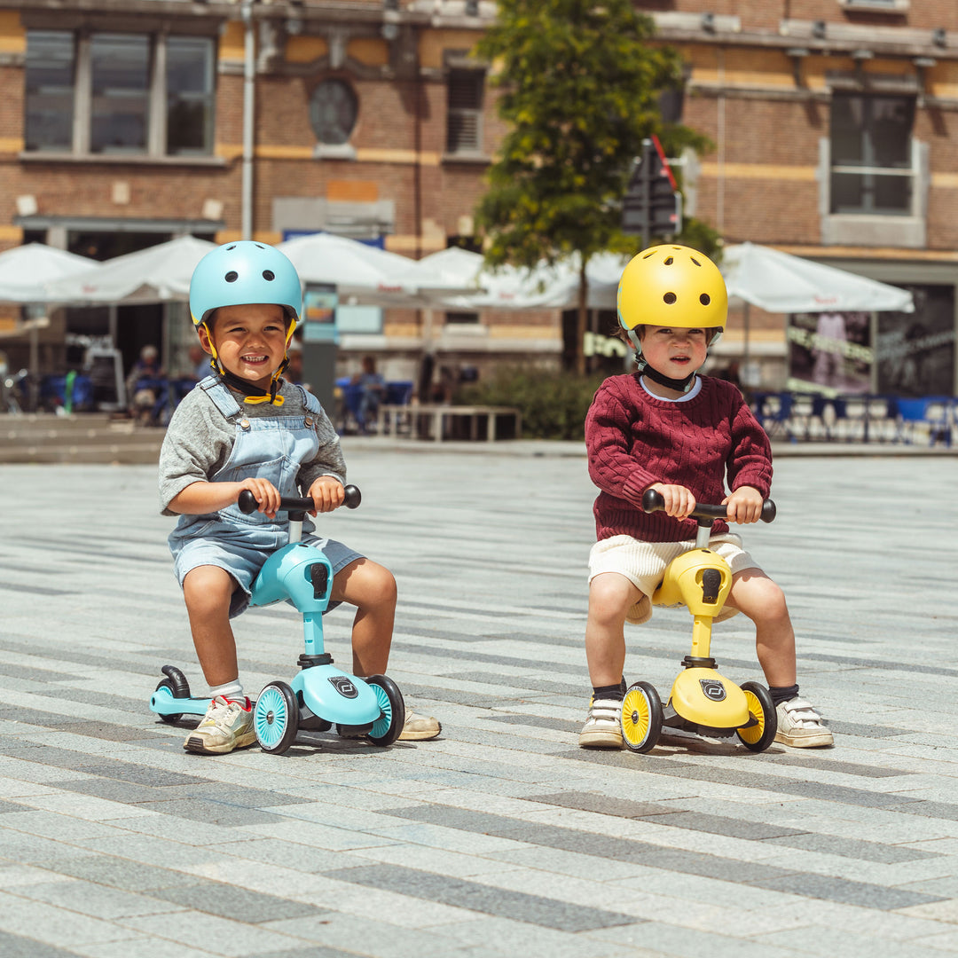 Scoot & Ride 2-in-1 Ride-On & Stand Scooter, Ages 1-5, Highwaykick 1(Open Box) - VMInnovations
