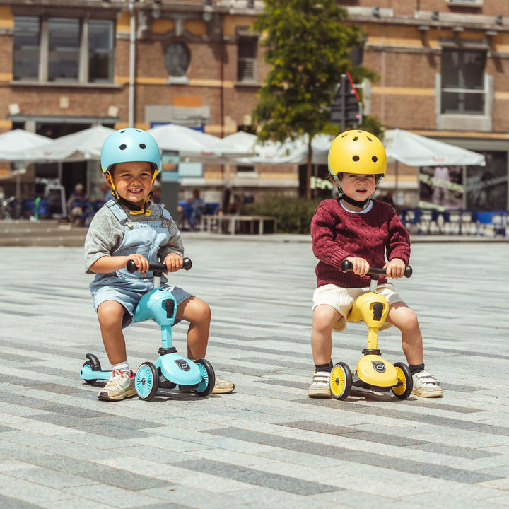 Scoot & Ride 2-in-1 Ride-On & Stand Scooter, Ages 1-5, Highwaykick 1(Open Box) - VMInnovations