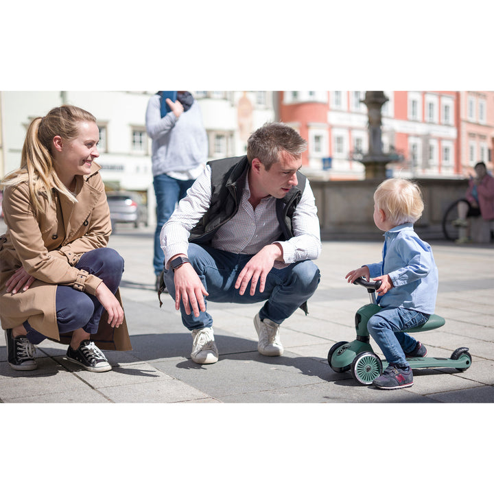 Scoot & Ride 2-in-1 Ride-On & Stand Scooter, Ages 1-5, Highwaykick 1(Open Box) - VMInnovations