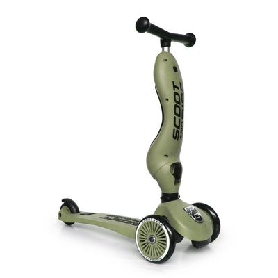 Scoot & Ride 2-in-1 Ride-On & Stand Scooter, Ages 1-5, Highwaykick 1(Open Box)